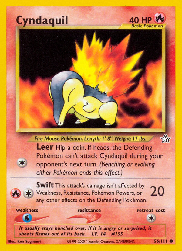 Neo Genesis Cyndaquil #56/111 unlimited